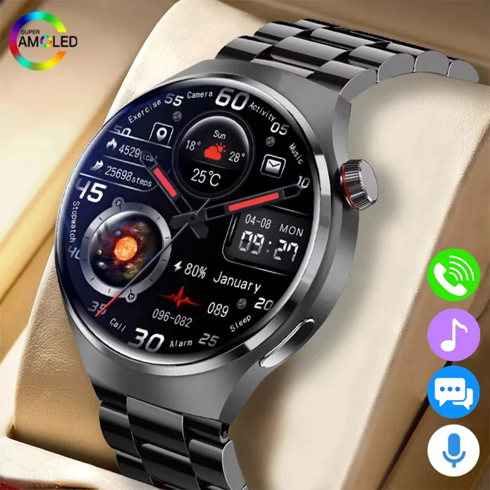Men's Bluetooth Smart Watch With HD Display & Calls