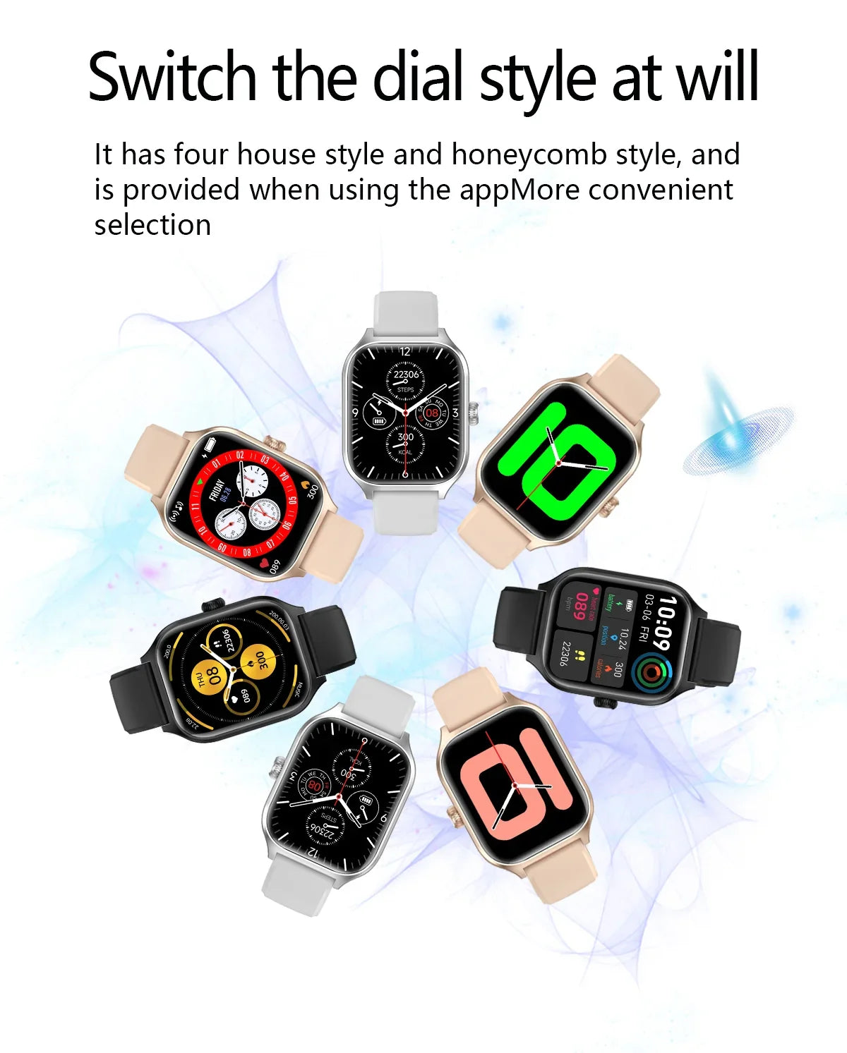 Bluetooth Smartwatch 1.77" HD Screen With Call Alerts