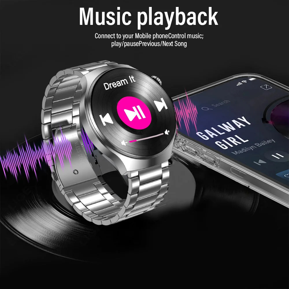 Men's Bluetooth Smart Watch With HD Display & Calls