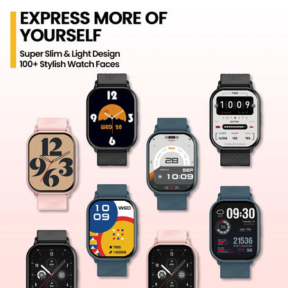 2.03" HD Smart Watch With Calls – 100+ Sports & Health