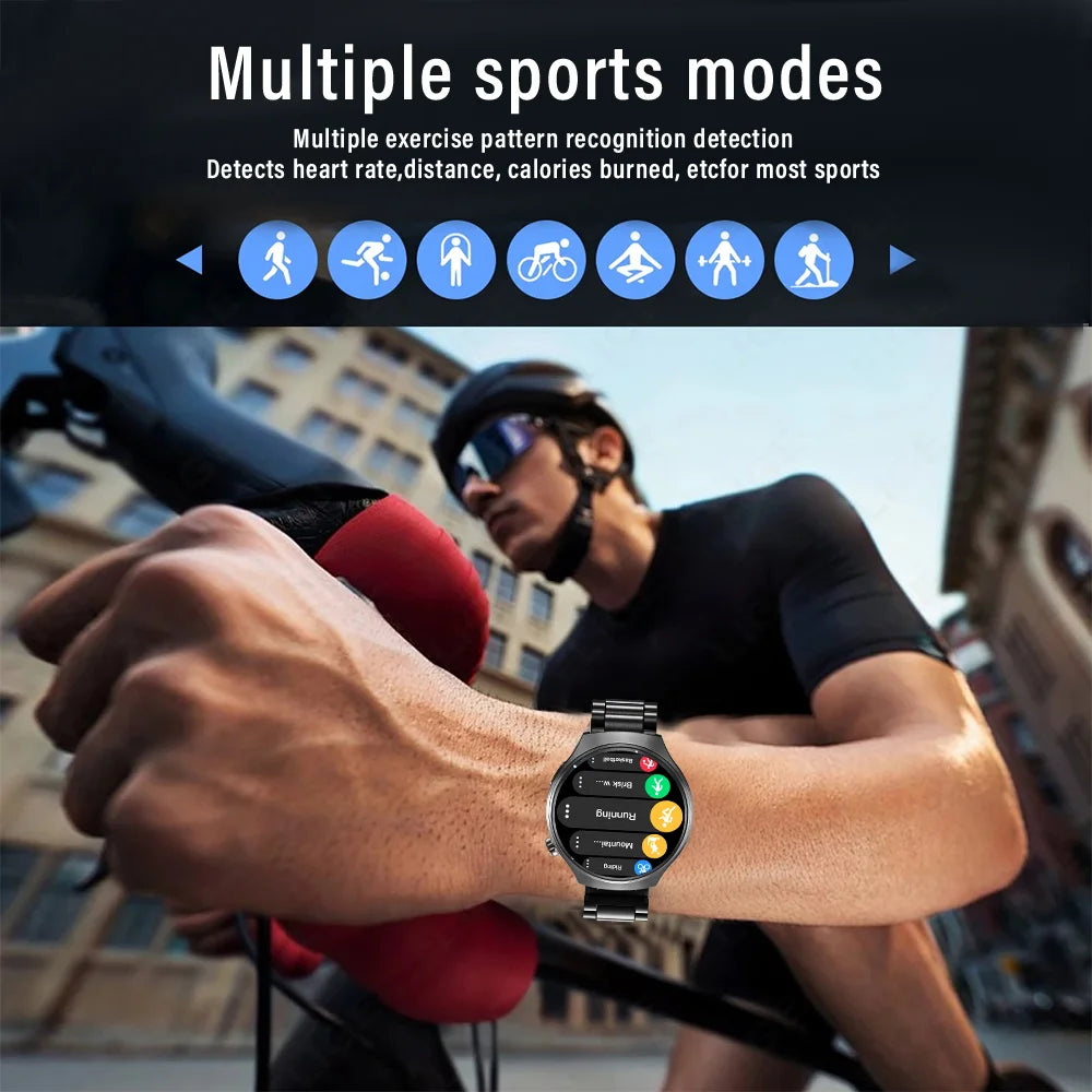 Men's Bluetooth Smart Watch With HD Display & Calls