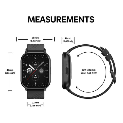 2.03" HD Smart Watch With Calls – 100+ Sports & Health